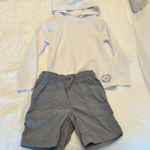 Sun shirt and shorts